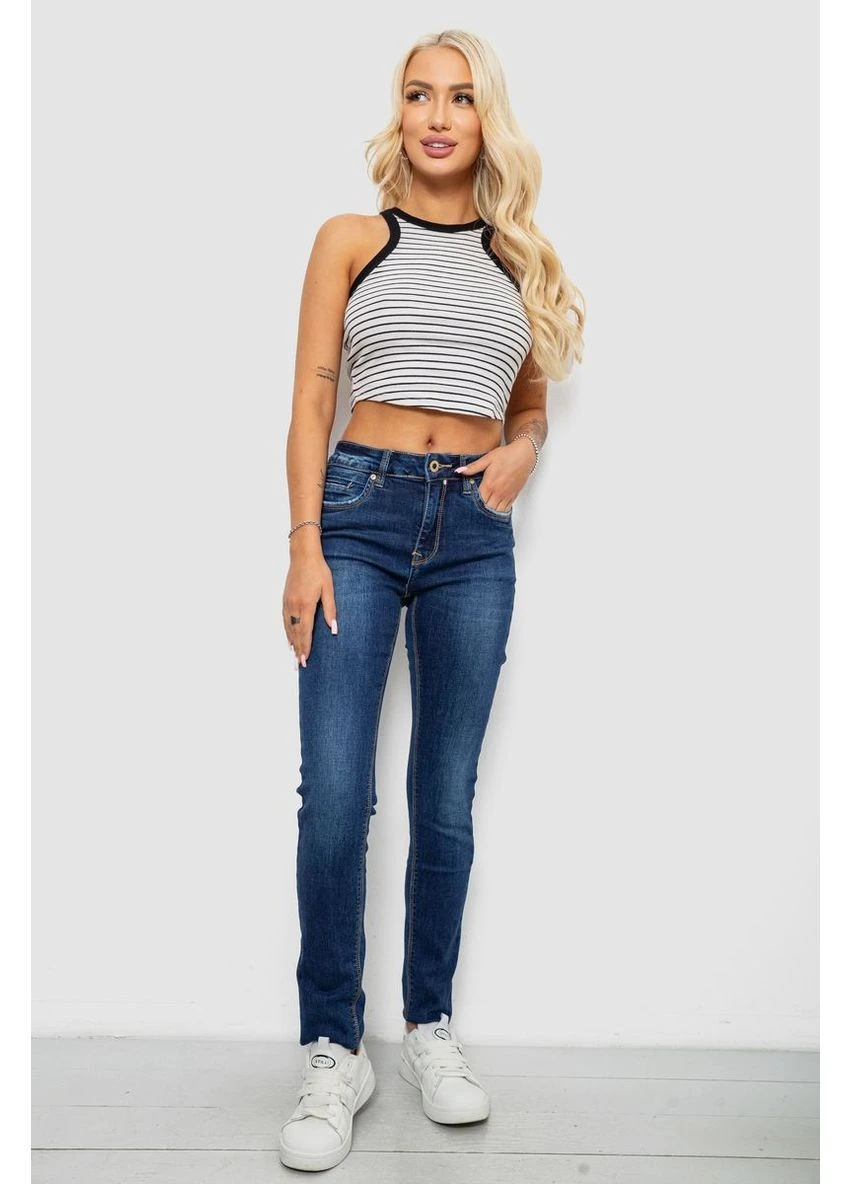 Джинсы женские однотонные Skinny 244RNL2040 Ager - (401617858)