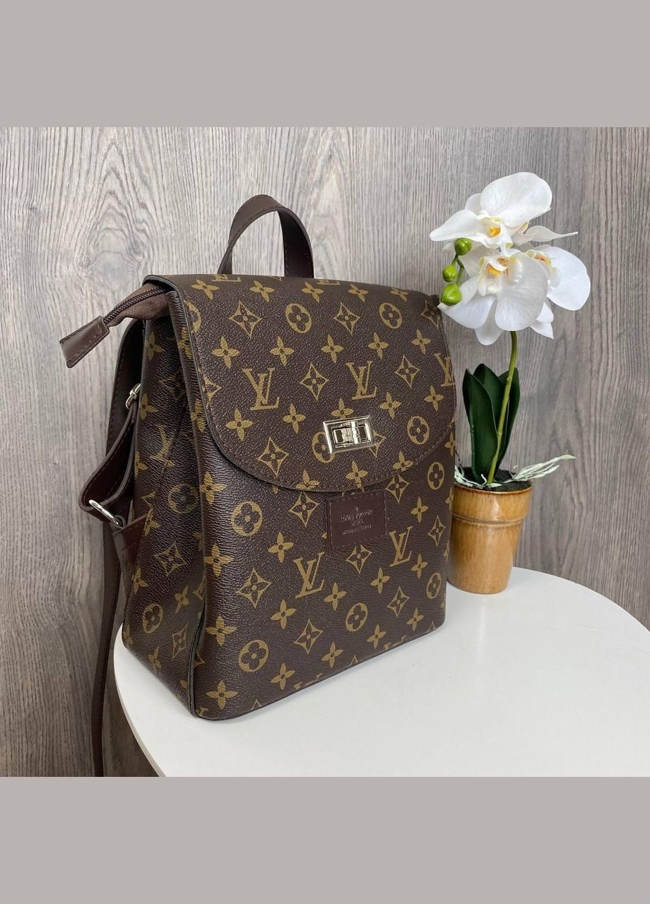 Жіночий рюкзак коричневий, сумка-рюкзак трансформер No Brand (298996745)