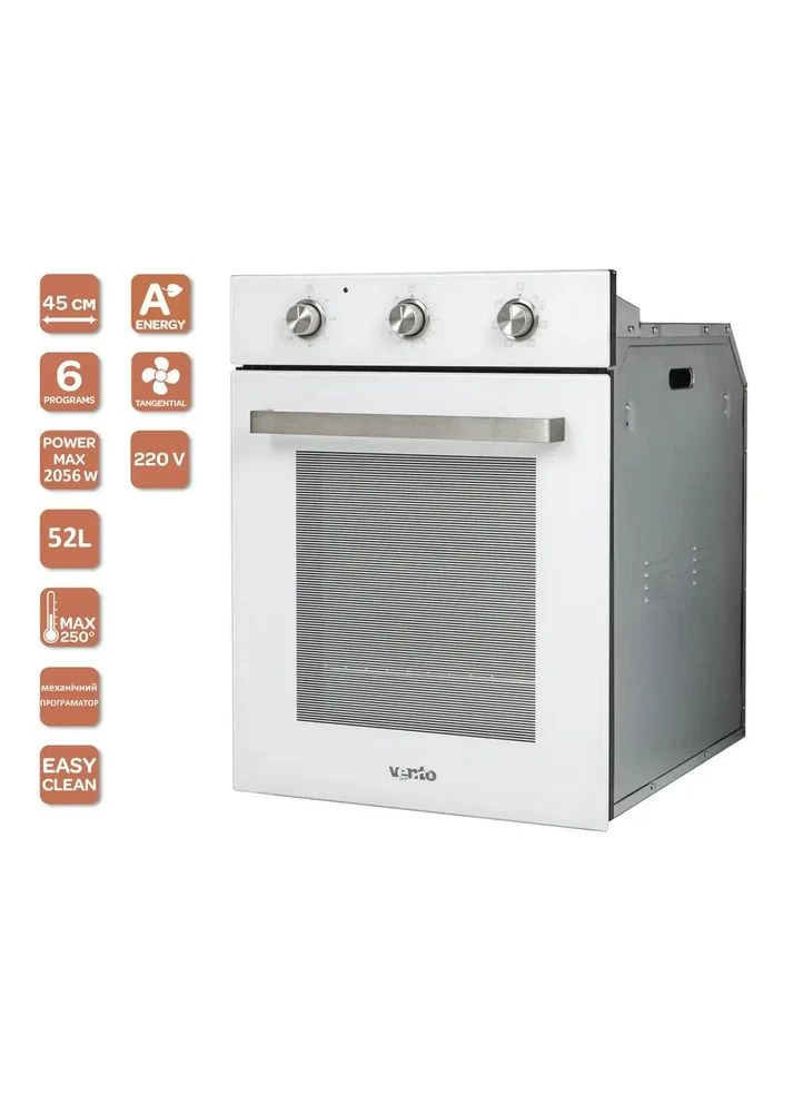 Духовой шкаф SOHO 6 MT (WH) Белый Ventolux (385640830)