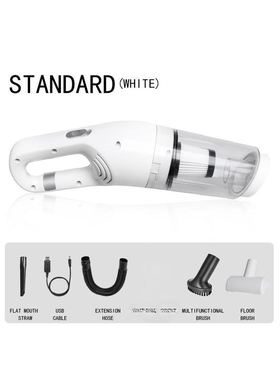 Електричний бездротовий пилосос для домашніх тварин, 12000 Па Колір Чорний DDRADON (297869151)