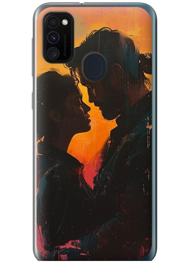 Силіконовий чохол 'Кохання на полотні' для Endorphone Samsung Galaxy M21 M215F (286762785)