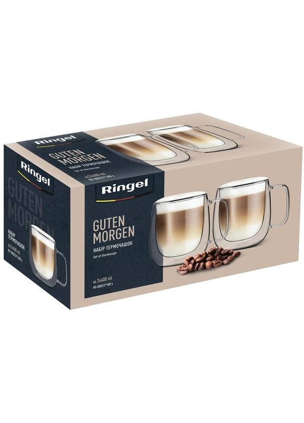 Набір чашок із подвійною стінкою 2 х 400 мл RG-0002/2*400 s Ringel (309205237)