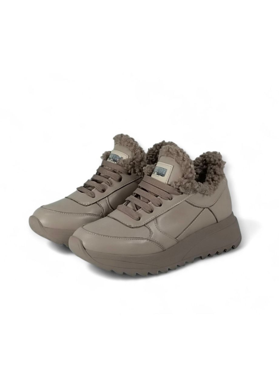 Кроссовки женские onika(413)з AVK темно-бежевые (360882405)