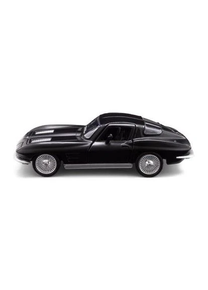 Автомодель — CHEVROLET CORVETTE SPLIT WINDOW 1963 (матовий чорний) (250411U) TechnoDrive (400529376)