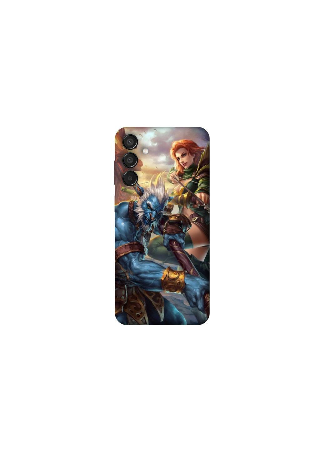 Чехол на Samsung Galaxy M15 5G Dota heroes Frontalka (354209646)