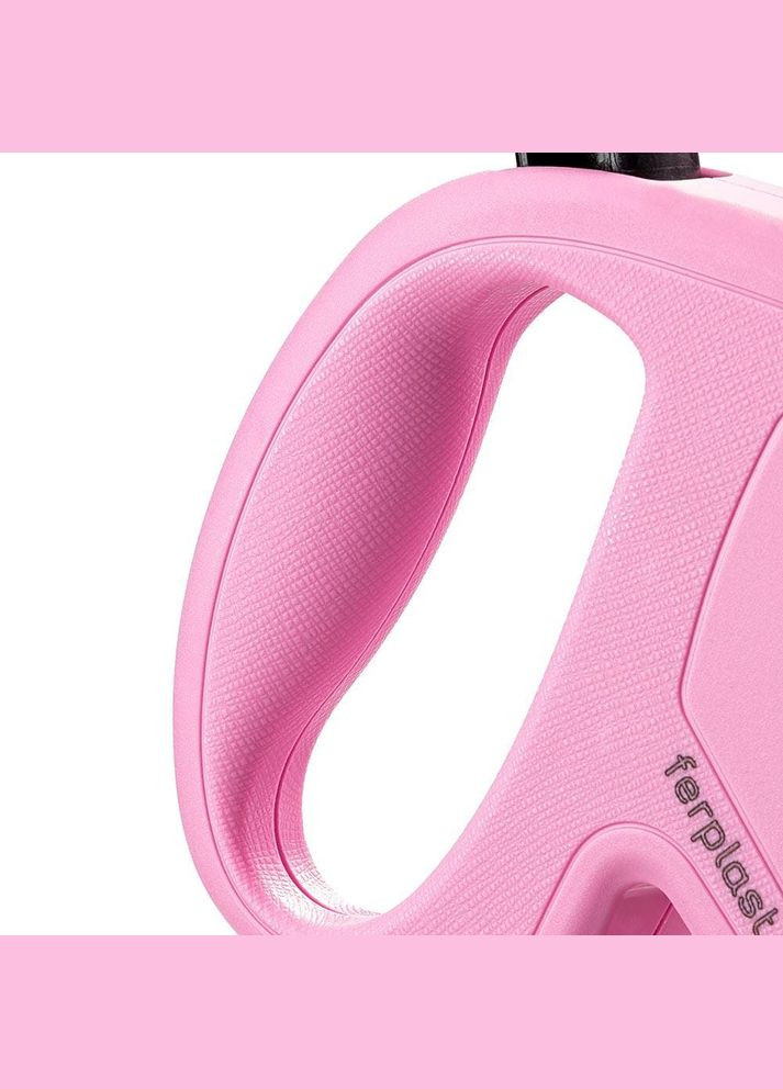 Поводок-рулетка для собак с лентой FLIPPY ONE TAPE SMALL, розовый Ferplast (335206480)