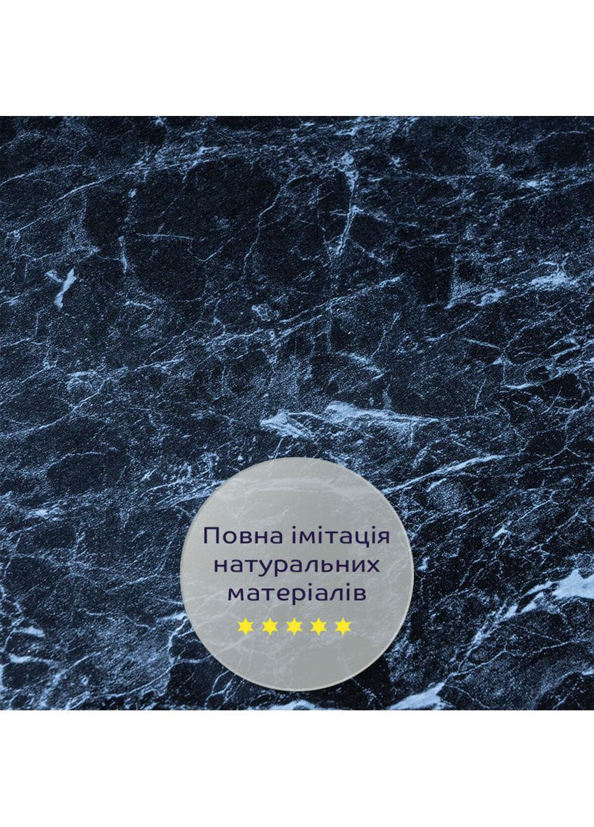 Декоративная ПВХ плита черный мрамор 600*600*3mm (S) SW-00001625 No Brand (361663998)