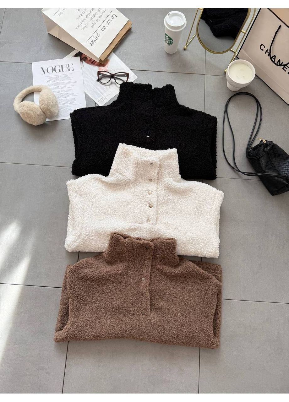 Худі-анорак з еко-хутра No Brand (366391830)