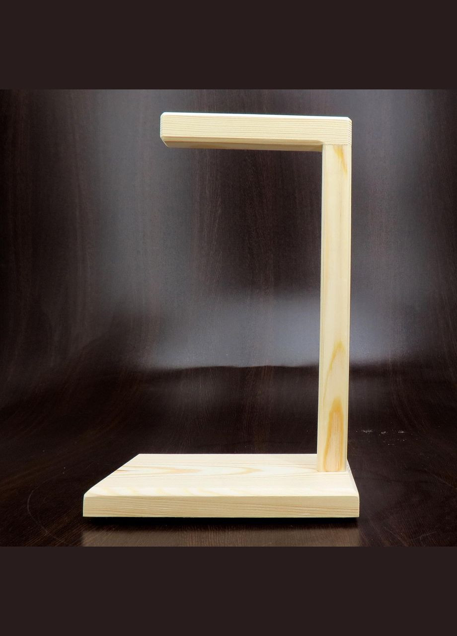 Стійка для навушників з дерева Мингус бланже (НУП-001201) No Brand (328414935)