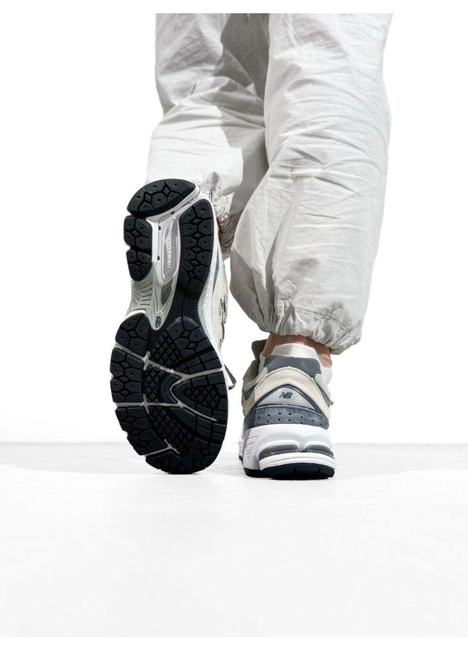 Сірі Осінні кросівки чоловічі new balance 2002r grey v3 нью беланс 2002r No Brand