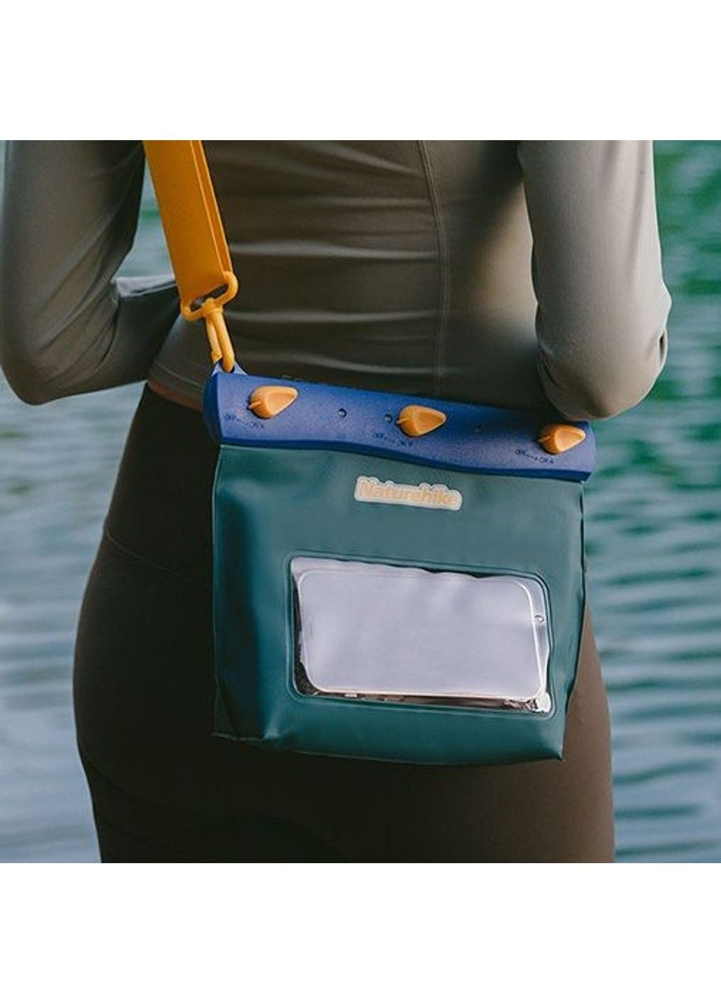 Водонепроникна сумка Naturehike CNK2300BS016 5.6л (Зелена) No Brand (332635525)