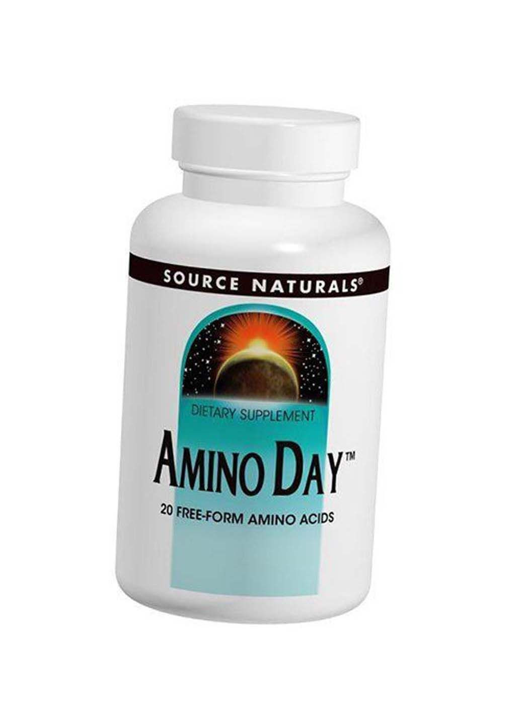 Аминокислоты в свободной форме Amino Day 120таб Source Naturals (285793981)