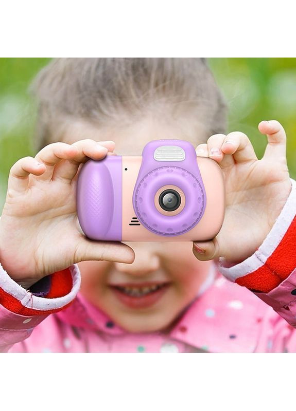 Детский фотоаппарат с экраном / фотокамера / камера DV201 с двойным объективом / цифровая камера для детей Hoco (364275750)