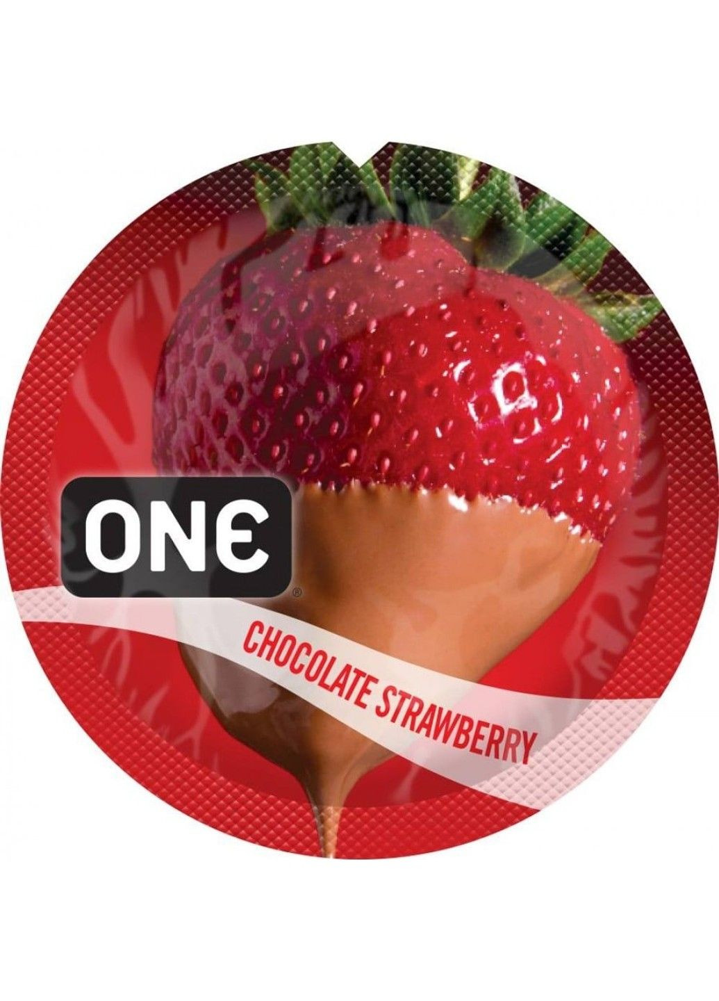 Презерватив FlavorWaves Chocolate Strawberry шоколад с клубникой ( Цена за 5 шт) One (289465810)