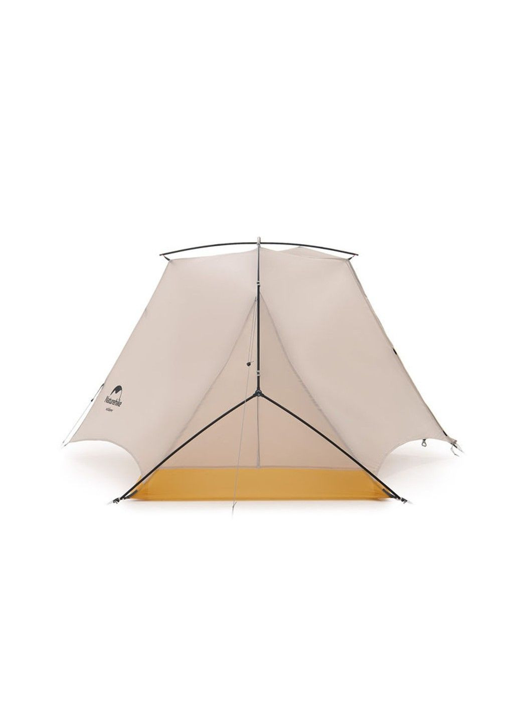 Надлегкий одномісний намет Naturehike NH21ZP003 (Сіро-жовтий) No Brand (332634696)
