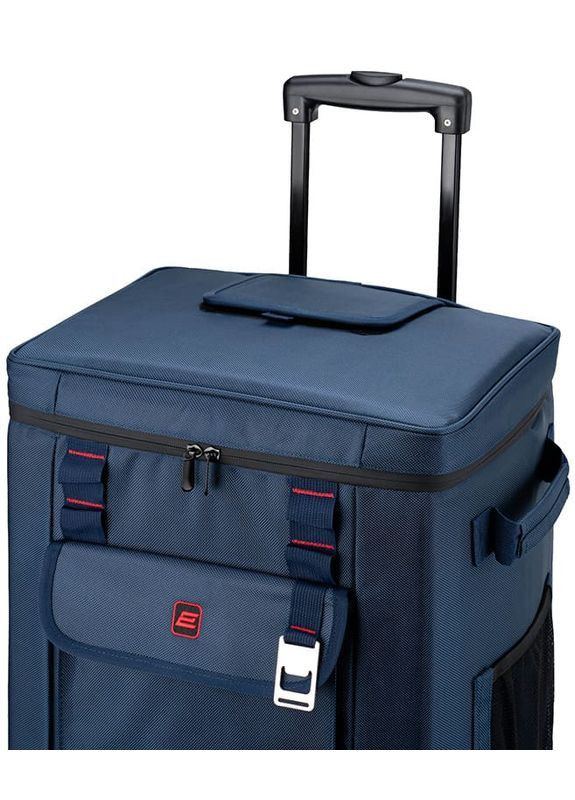 Термосумка на колесах Picnic 50л, темно-синяя 2E (370386991)