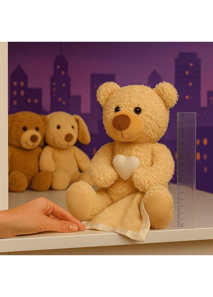 Интерактивный медвежонок 27см Веселые прятки, укр.озвучка, движение лапками TK Group (361267587)