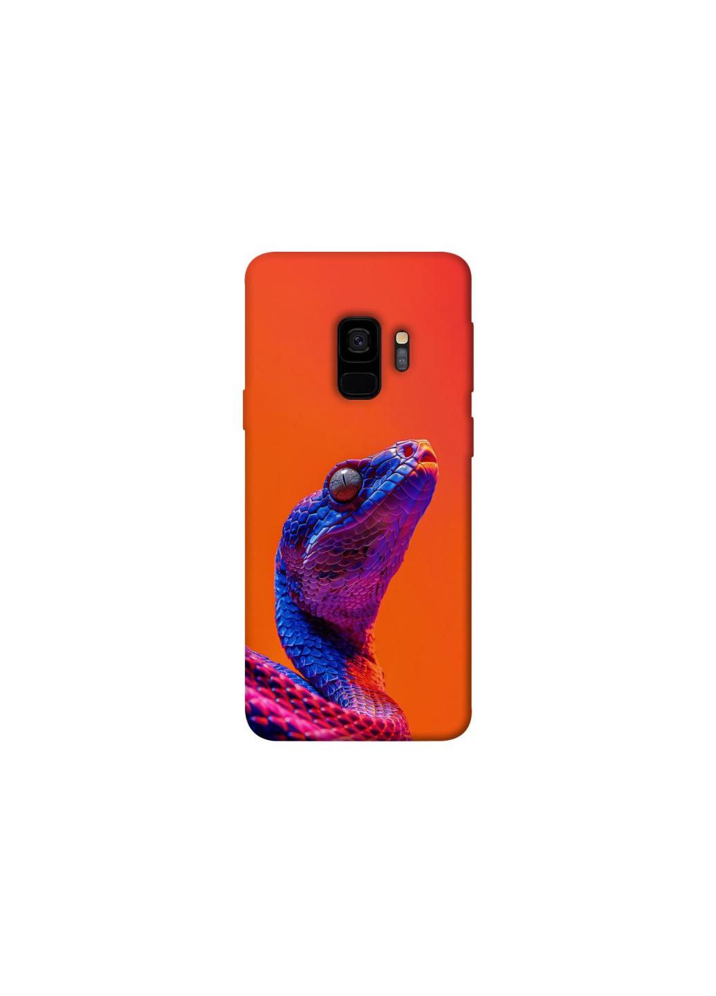Чехол на Samsung Galaxy S9 Snake Frontalka (346497883)