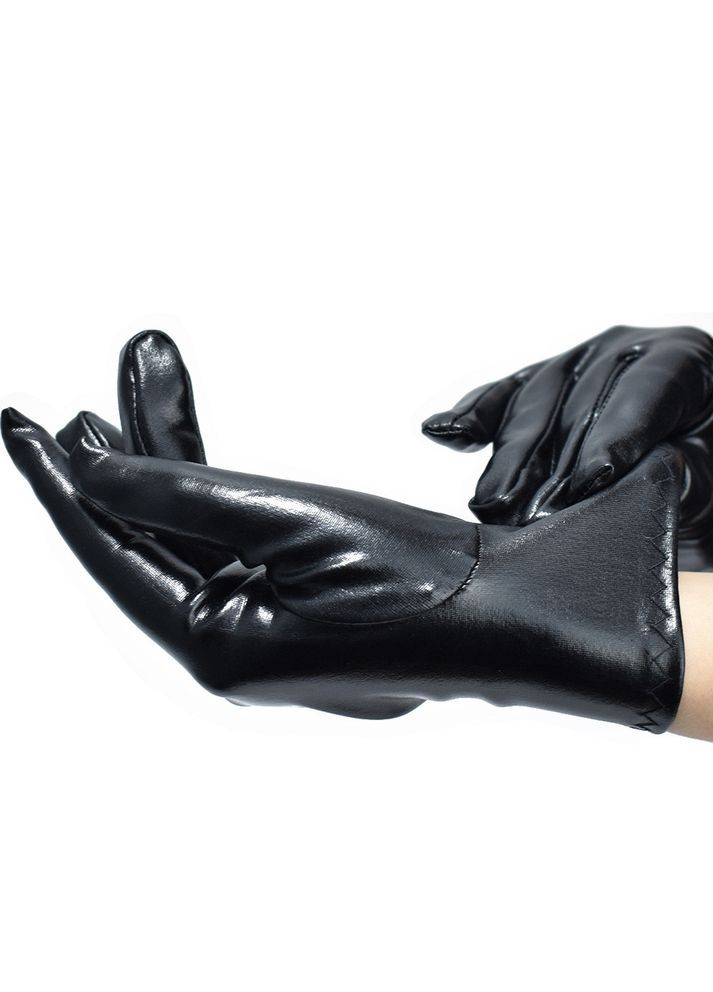 Жіночі рукавички імітація латексу латексні No Brand (313286272)