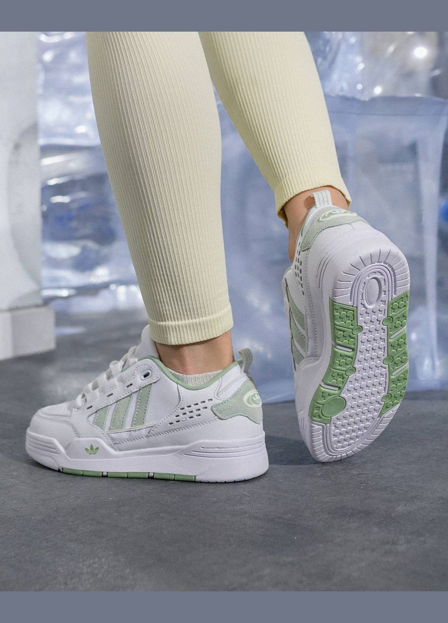 Белые демисезонные кроссовки женские, вьетнам adidas Originals ADI2000 White Mint