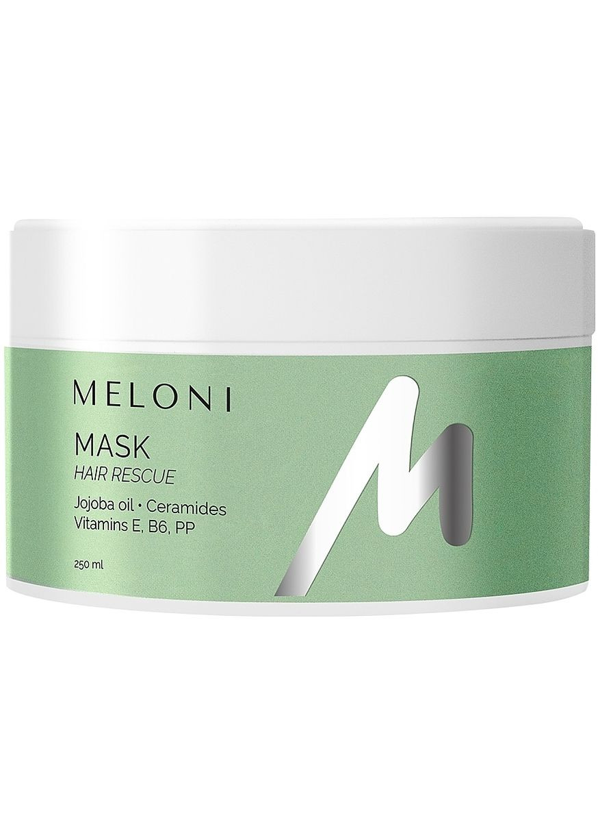 Інтенсивна маска з олією жожоба та вітамінами Е, В6, РР Hair Rescue Mask 50ml (1245563-31017213) Meloni (368624767)