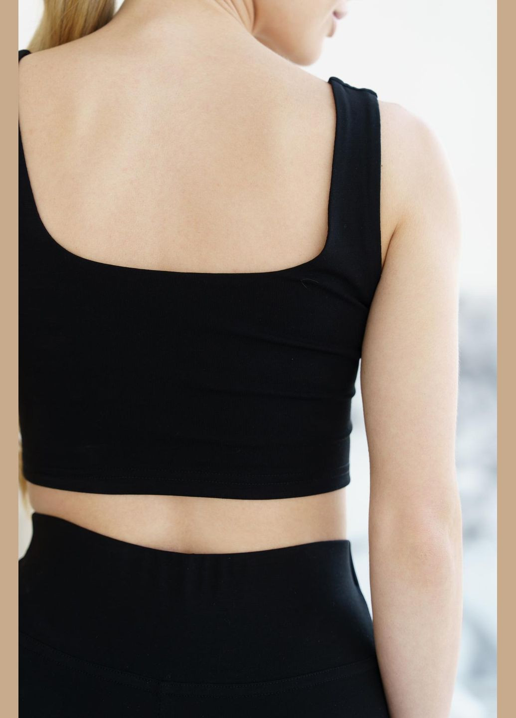 Комплект жiночий лосини + топ "Eva" чорний Intruder (329881027)