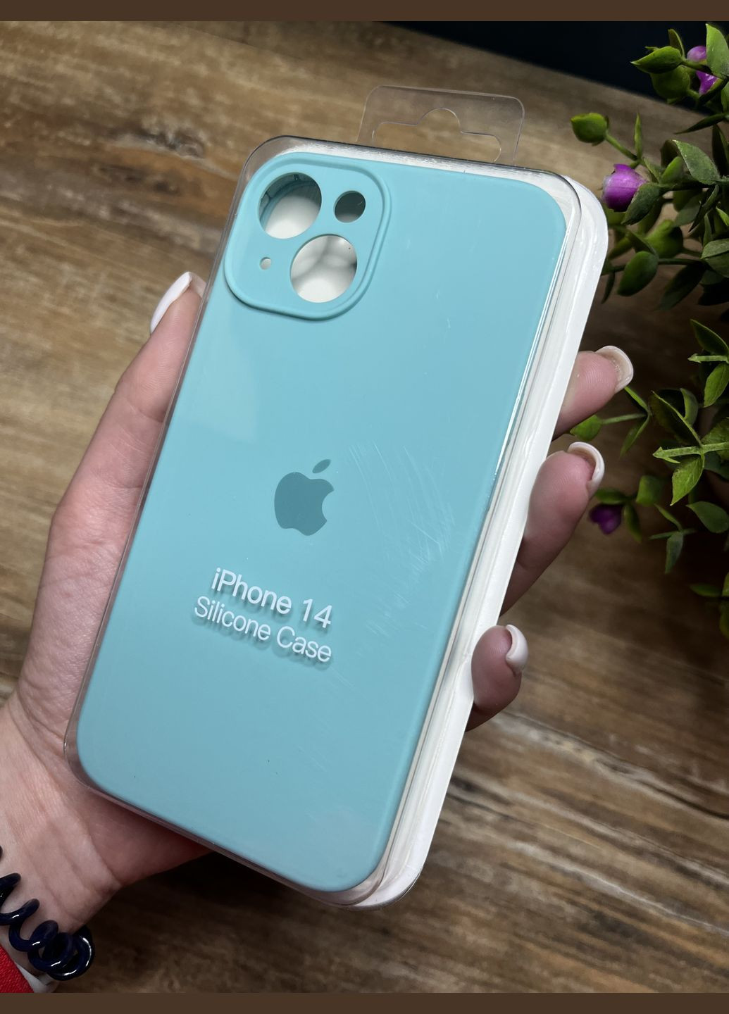 Чехол на iPhone 14 квадратные борта чехол на айфон silicone case full camera на apple айфон Brand iphone14 (293151824)