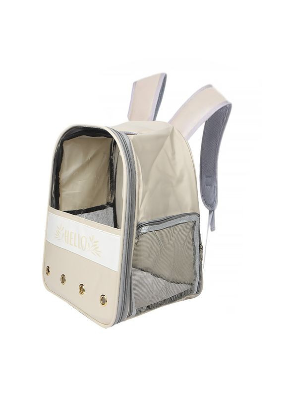 Рюкзак-переноска для кішок 261102 32*24*40 cm Beige 5 шт. Taotaopets (356500233)