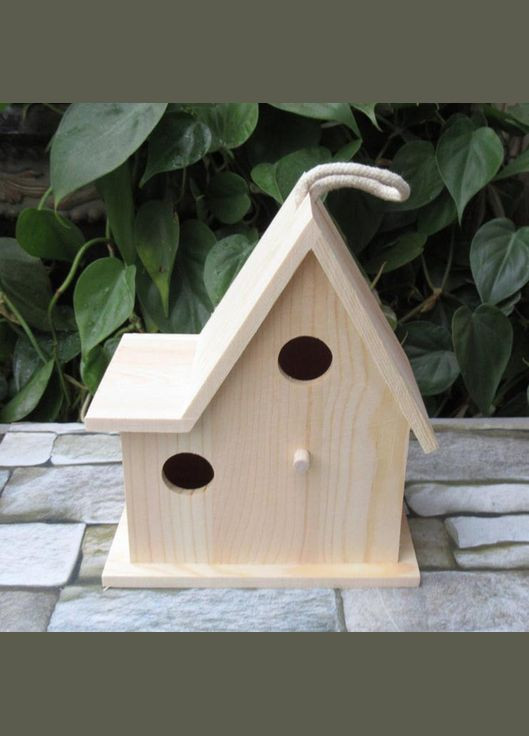 Шпаківня садова з дерева Кібець бланже (СКВ-005201) No Brand (328605058)