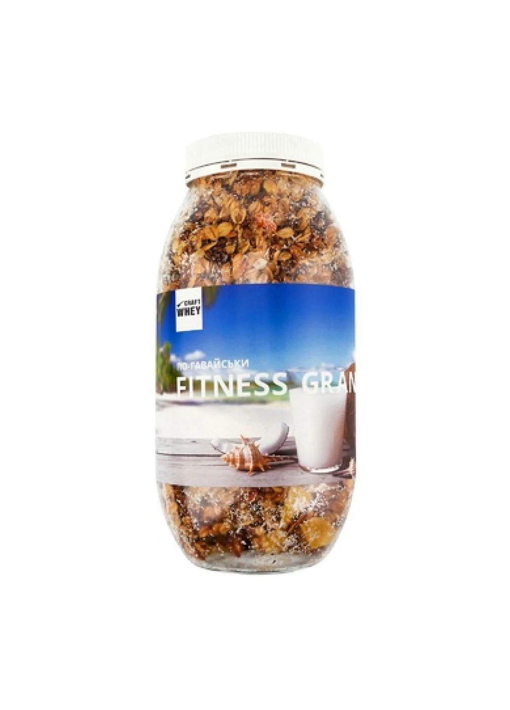 Фітнес гранола 450 г Гавайська Craft Whey (392285679)