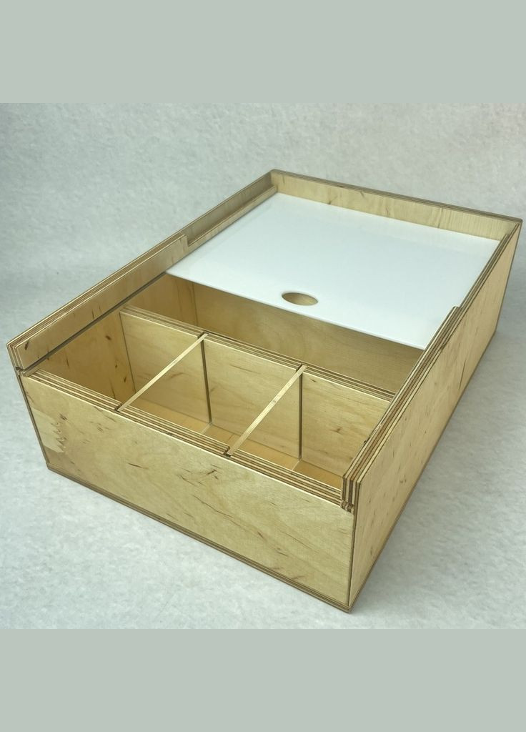 Органайзер Каса WW для кав'ярні 28 на 20 см Натуральне Дерево (R-18819-VS) No Brand (303975418)