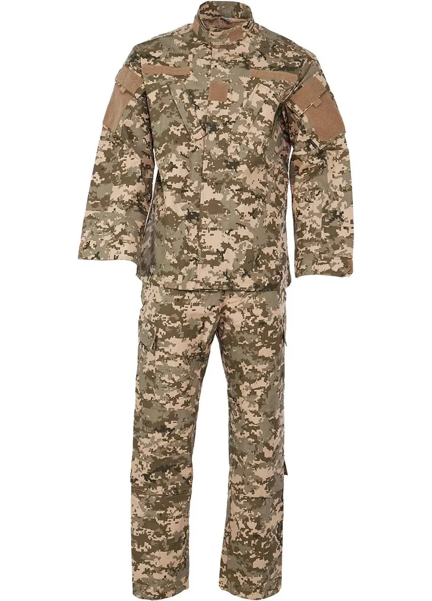Комбинированный демисезонный костюм military bdu polycotton rip-stop пиксель Defcon 5