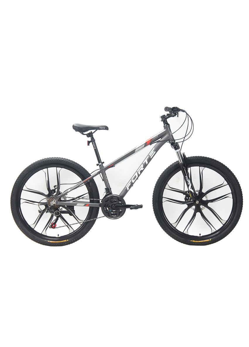 Велосипед FINDER 25.2412-03S к24" р12" серо-оранжевый Forte (333144236)