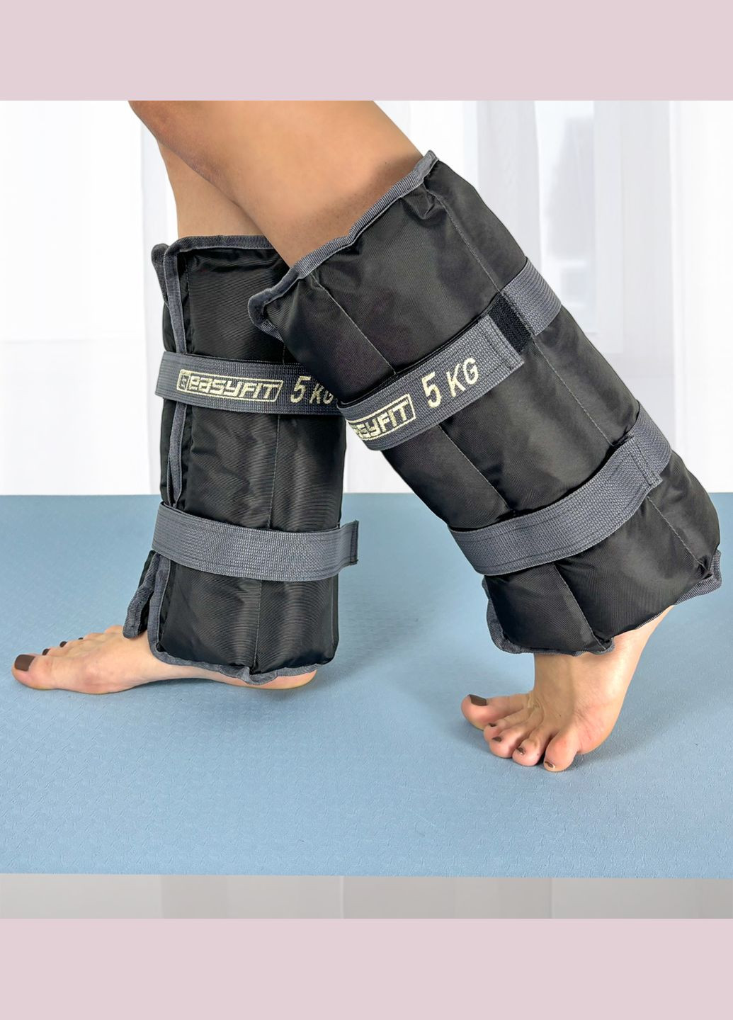 Обтяжувачі для ніг та рук 5 кг (пара) EasyFit (334337713)
