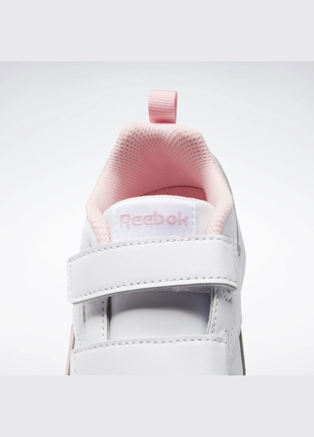 Білі всесезонні кросівки royal prime 2 cloud white cloud white pink glow Reebok