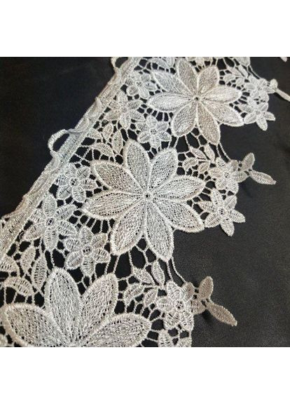 Кружево макраме 11 см (13 м) цвет-белый (34-C70323-1) Plus-plus (352743356)