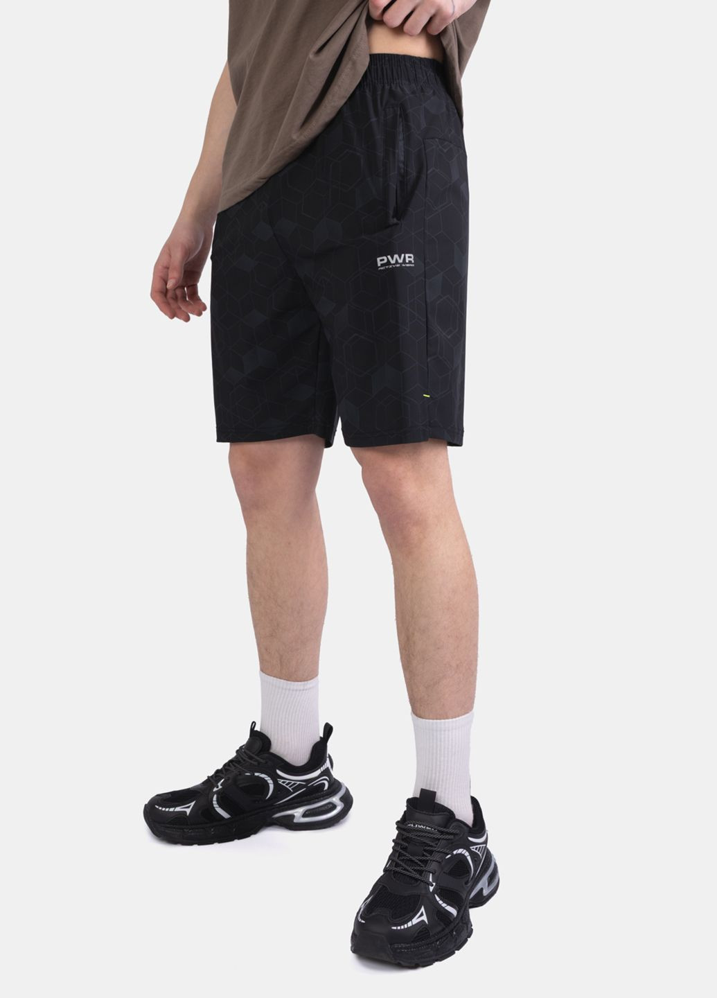 Шорты мужские 7810 черные 345960 Power (329243121)