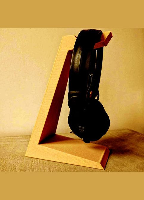 Стойка для наушников из дерева Гровер карри (НУП-004003) No Brand (328414586)