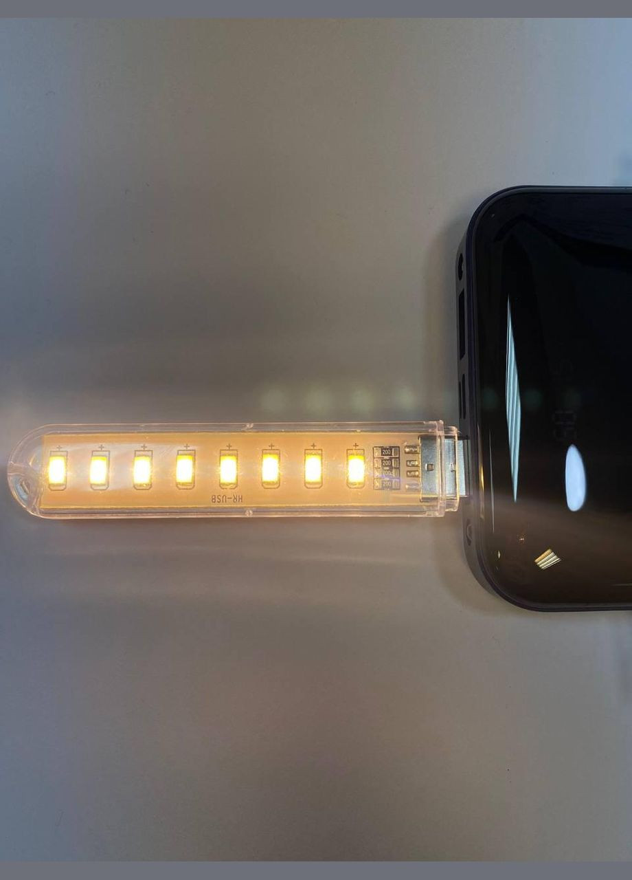 Светодиодный USB LED светильник 5V на 8 диодов No Brand (307359815)