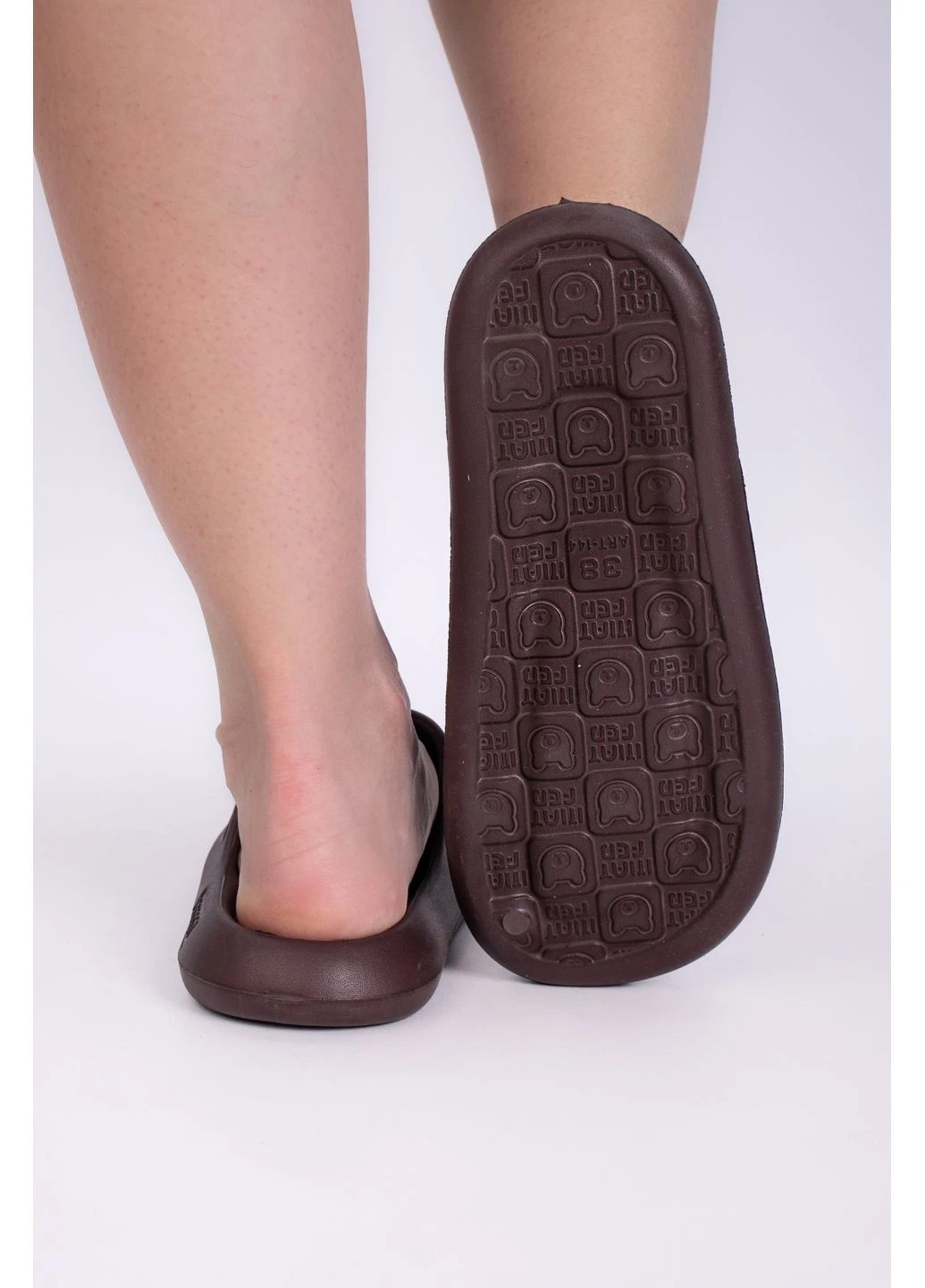 Шльопанці жіночі коричневі пляжні 350951 Fashion (391666522)