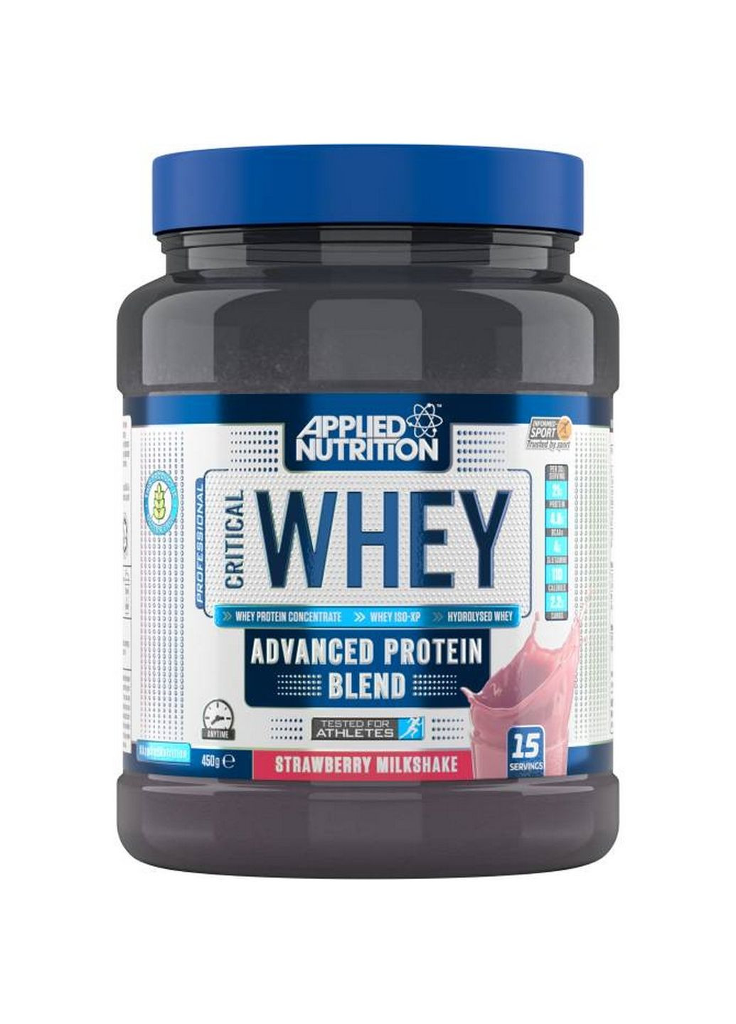Протеїн Applied Critical Whey, 450 грам Полуниця Applied Nutrition (293481367)
