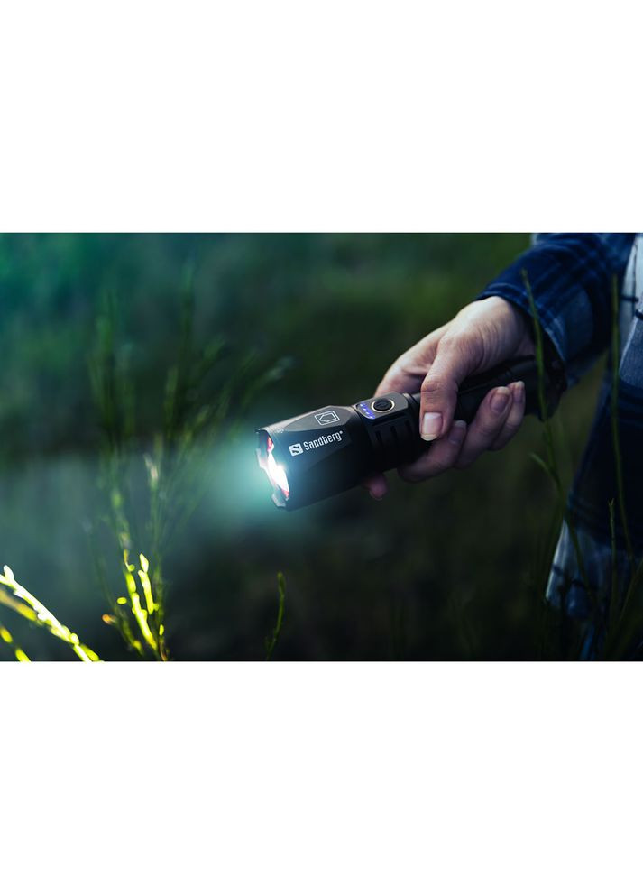 Фонарь ручной ANDBERG Survivor Torch Powerbank 5000 mAh (420-89) Sandberg (323127508)