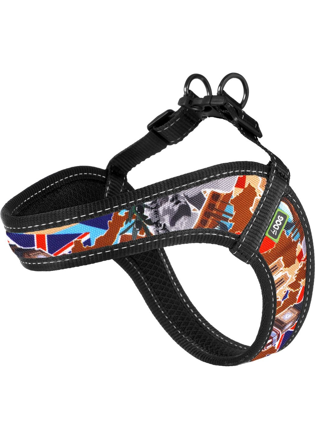 Шлей Comfort охоплення грудної клітки 54-60 см XL Europe (2100102900012) Hi Dog (332878840)