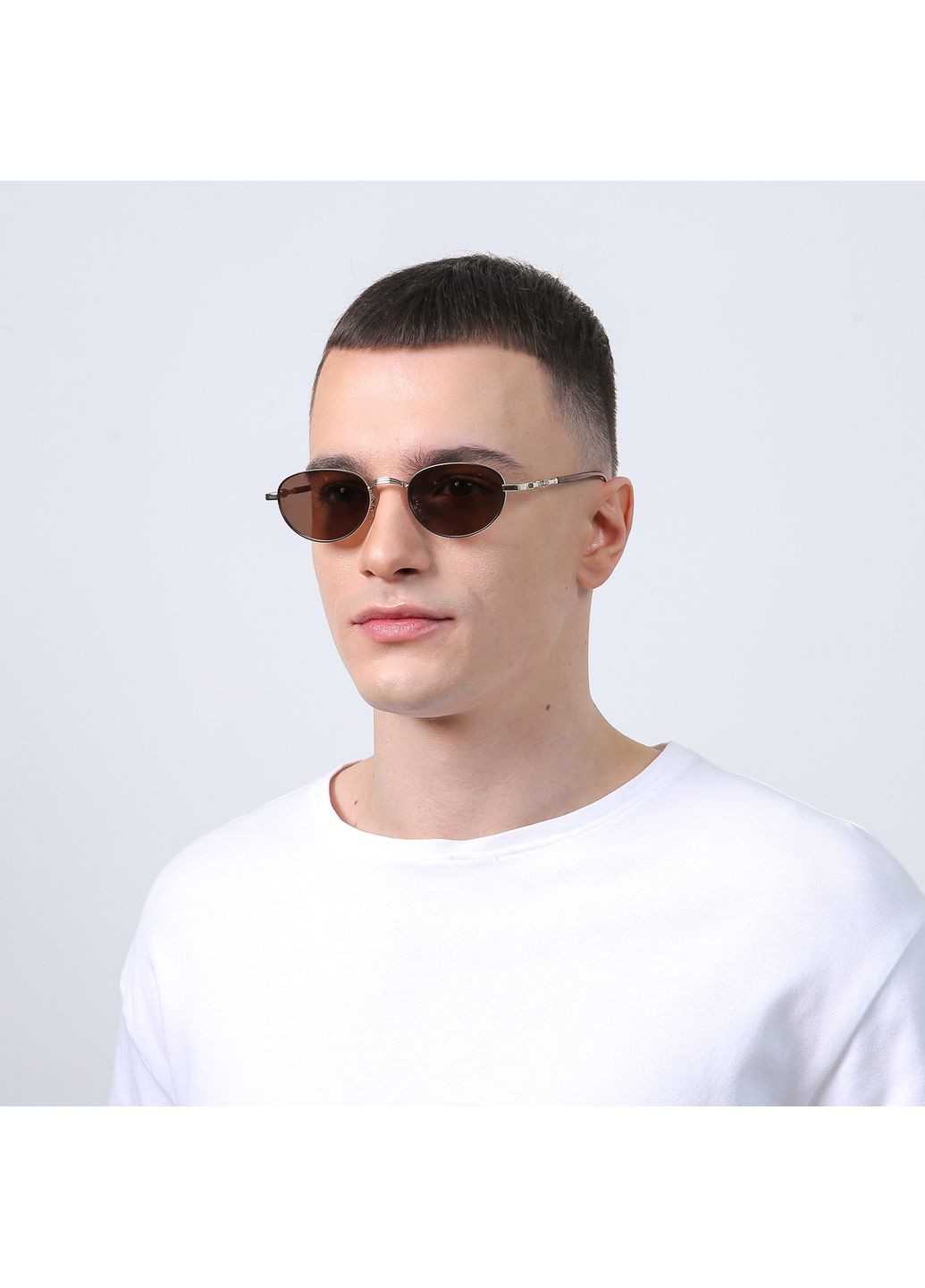 Солнцезащитные очки с поляризацией Эллипсы мужские 733-039 LuckyLOOK 733-039М (322855322)