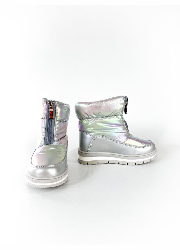 Серые зимние дутики 22 г 15 см серый артикул з217 Weestep