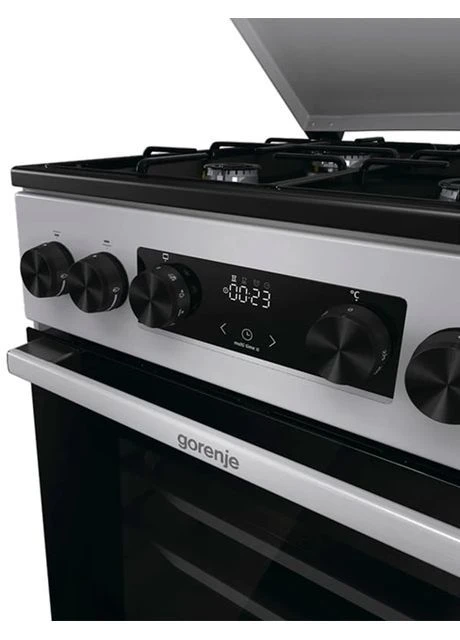 Плита комбінована GK 5C42 SJ з електродуховкою 62 л 4 конфорки Сірий Gorenje (402282690)