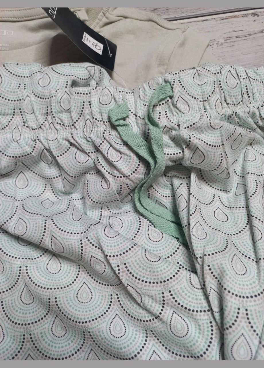 Комбінована всесезон жіноча всесезонна піжама, комплект з 4 предметів кофта + майка + шорти + брюки Esmara Піжама