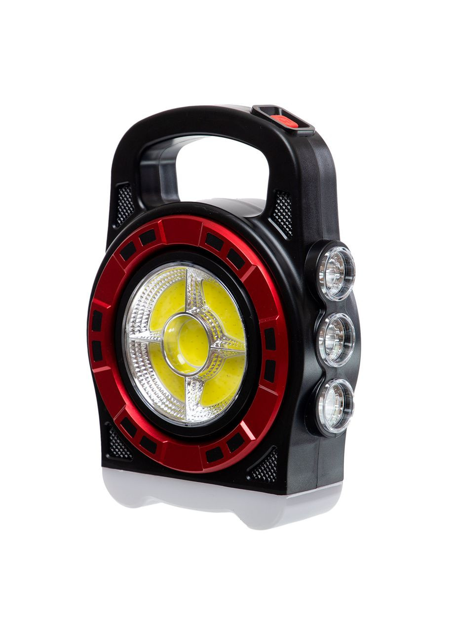 Ліхтар кемпінговий світлодіодний переносний (3 LED+COB, USB-вхід, 20W, р-р 19,6х14,1см, чорний) (HB-6678C) X-Balog (361433578)