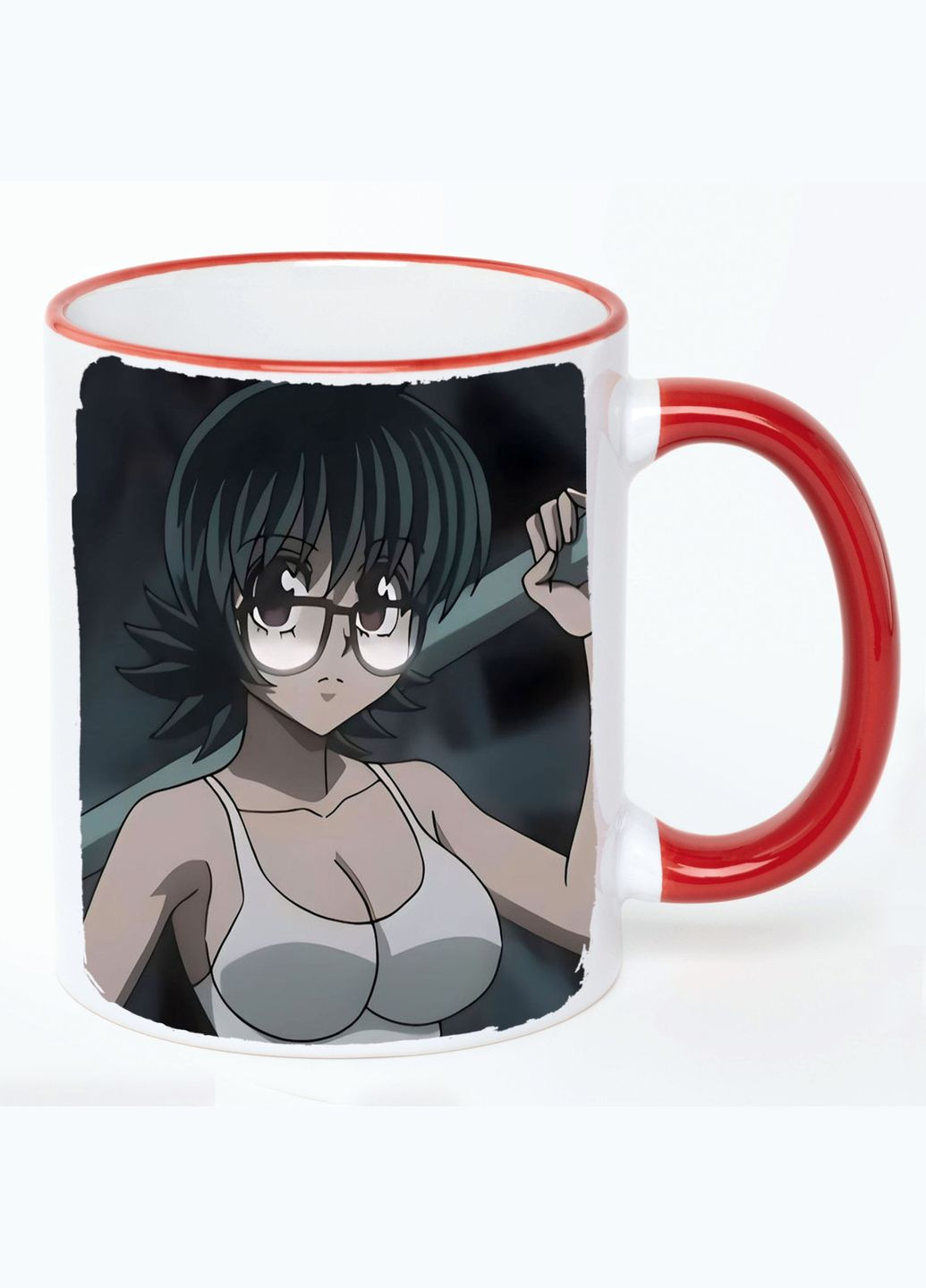 Чашка Хантер х Хантер Аніме #003 (кухоль, кухоль) Біла з Червоною ручкою 330 мл No Brand (322712528)