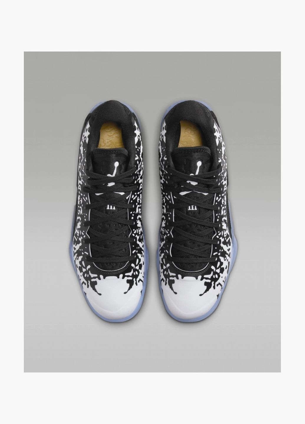 Черные всесезонные кроссовки унисекс zion 3 basketball shoes black/white dr0675-018 Air Jordan